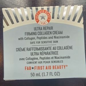 FIRST AID BEAUTY FIRMING CREAM WITH PEPTIDES, NIACINAMIDE + COLLAGEN
